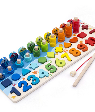 Arden Lane Educational Wooden Puzzle Board