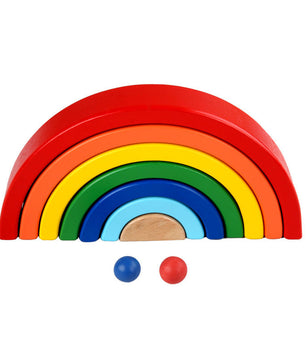 Arden Lane Wooden Rainbow Stackers