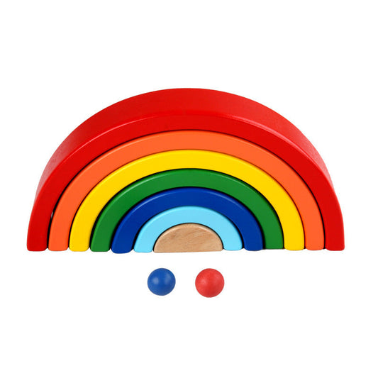 Arden Lane Wooden Rainbow Stackers
