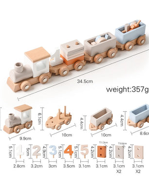 Arden Lane Wooden Train Set