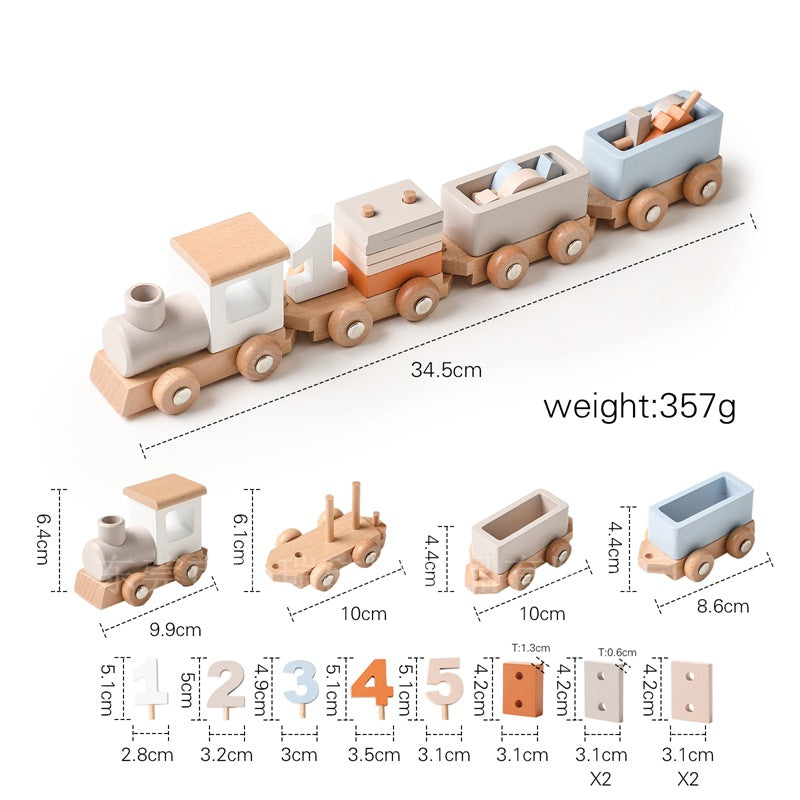 Arden Lane Wooden Train Set