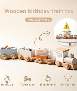Arden Lane Wooden Train Set