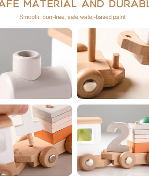 Arden Lane Wooden Train Set