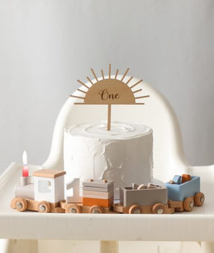 Arden Lane Wooden Train Set