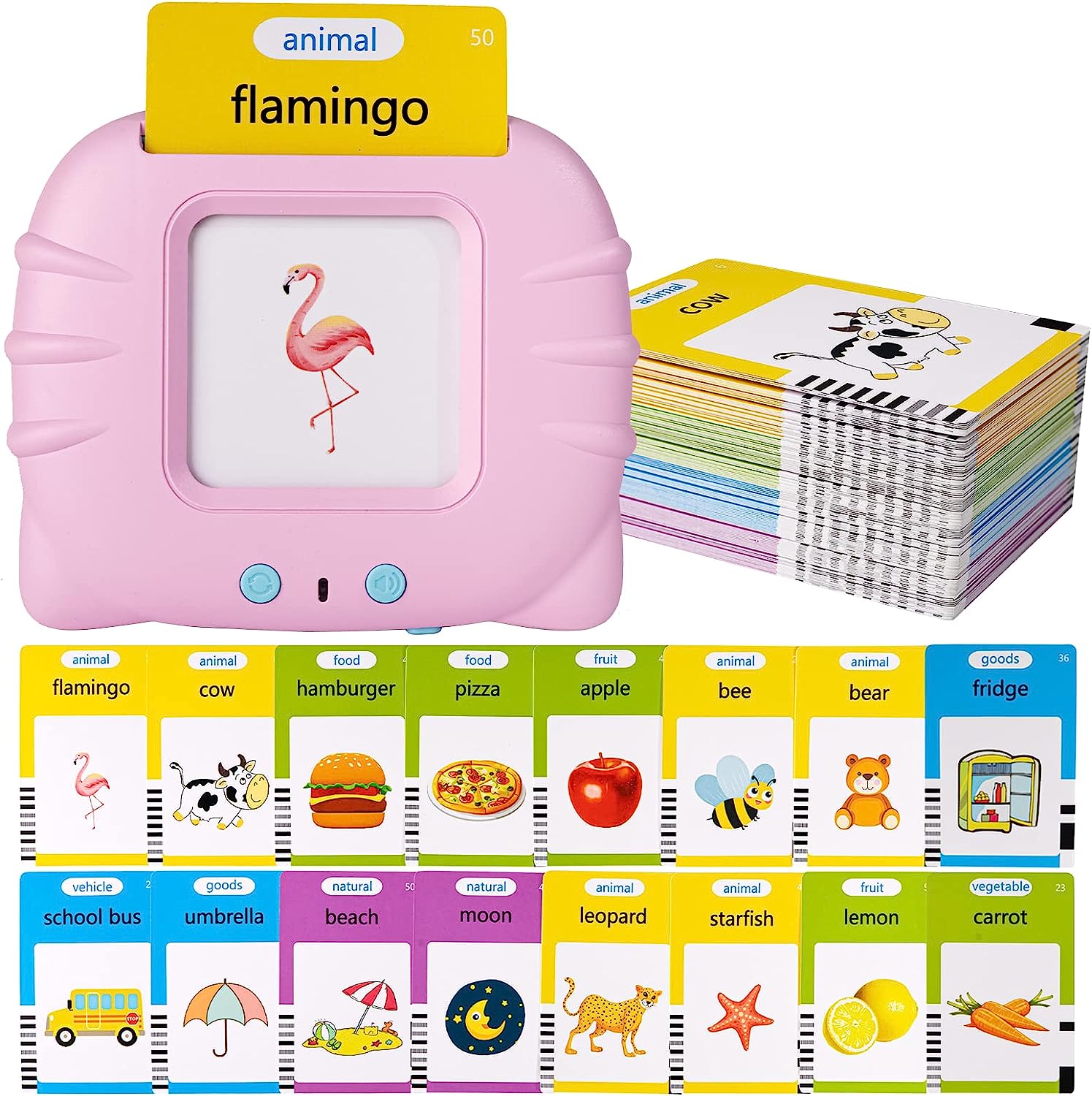 Arden Lane Word Learning Flash Cards Toy
