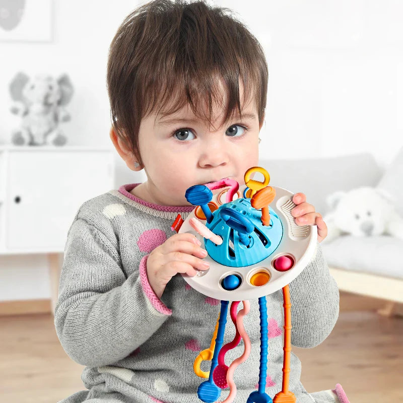 Arden Lane Sensory Silicone Pull String Toy