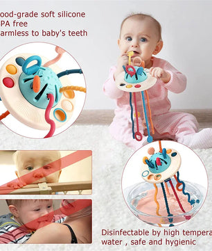 Arden Lane Sensory Silicone Pull String Toy