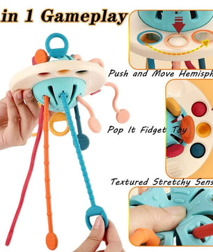 Arden Lane Sensory Silicone Pull String Toy