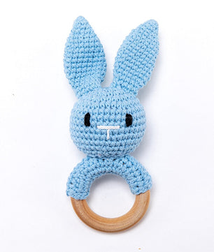 Crochet Baby Teether And Rattle