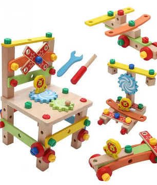 Arden Lane DIY Wooden Chair Building Blocks