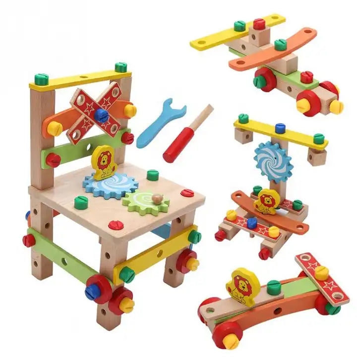 Arden Lane DIY Wooden Chair Building Blocks