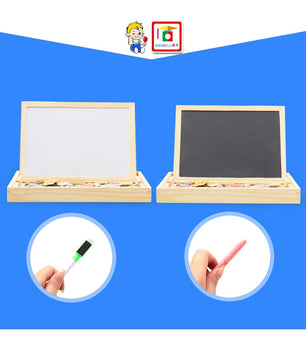 Arden Lane Wooden Magnetic Puzzle Drawing & Writing Board