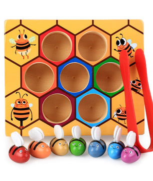 Arden Lane Bee Wooden Sorting Game