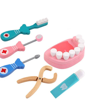 Wooden Pretend Play Doctor Kit