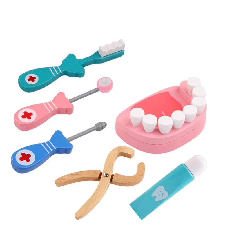 Wooden Pretend Play Doctor Kit