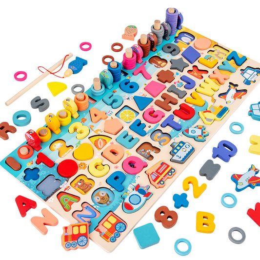 Arden Lane Educational Wooden Puzzle Board