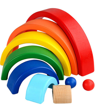 Arden Lane Wooden Rainbow Stackers