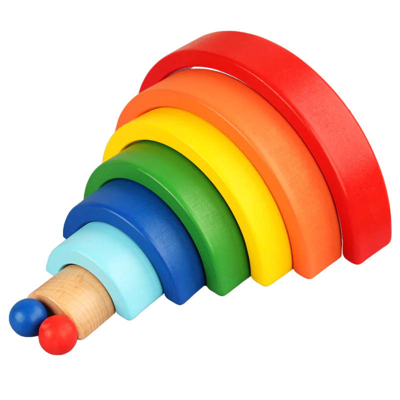 Arden Lane Wooden Rainbow Stackers