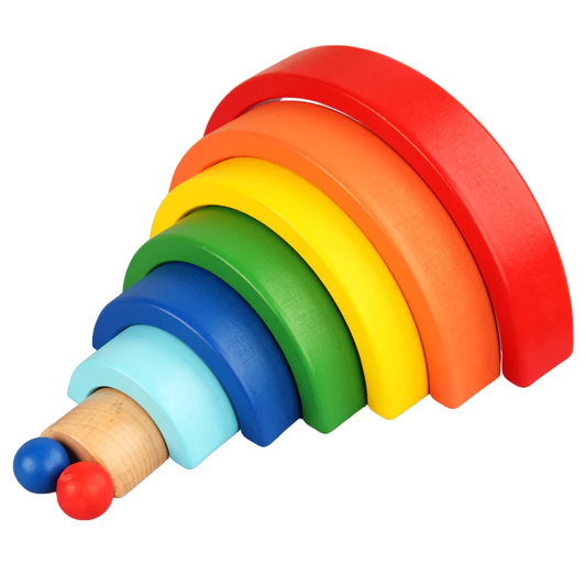Arden Lane Wooden Rainbow Stackers