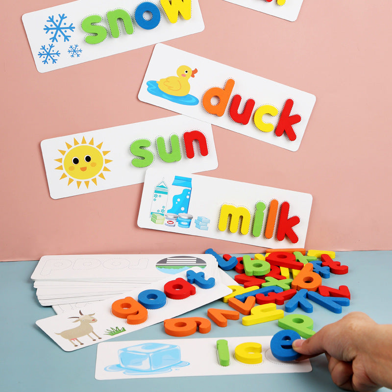 Arden Lane Wooden Spelling Game
