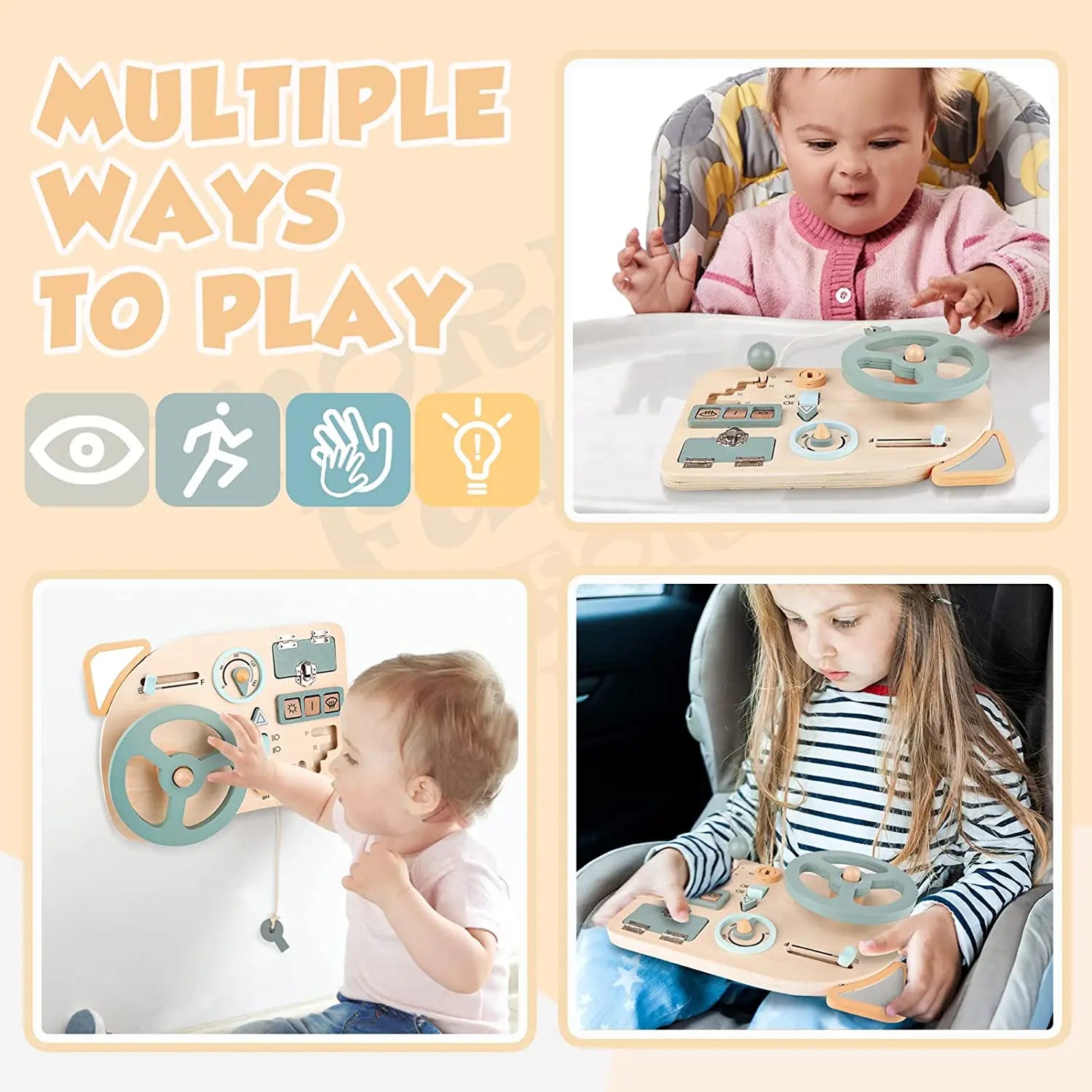 Arden Lane Steering Wheel Busy Board