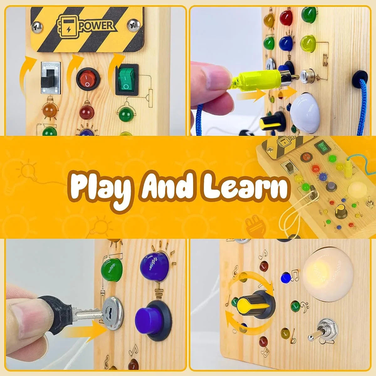 Arden Lane Switch Board Sensory Toy