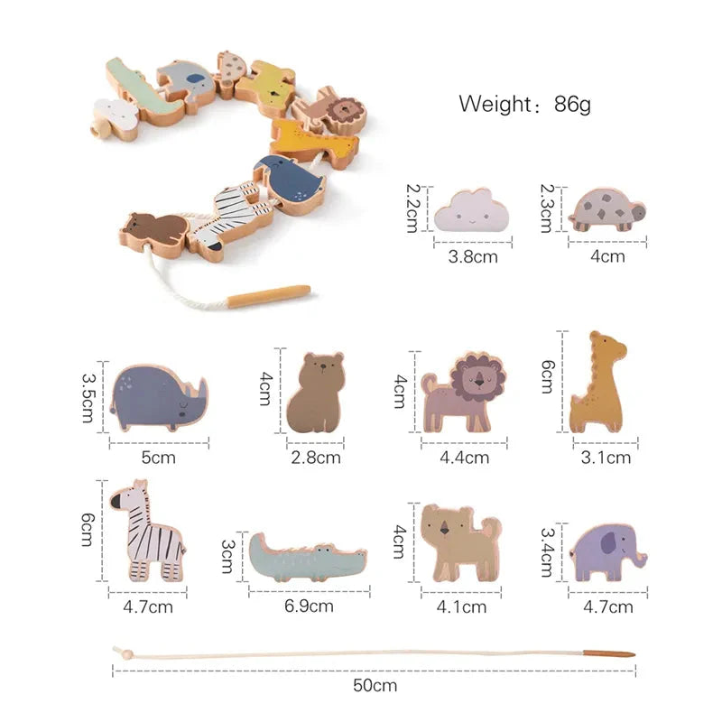 Arden Lane Wooden Threading Toy
