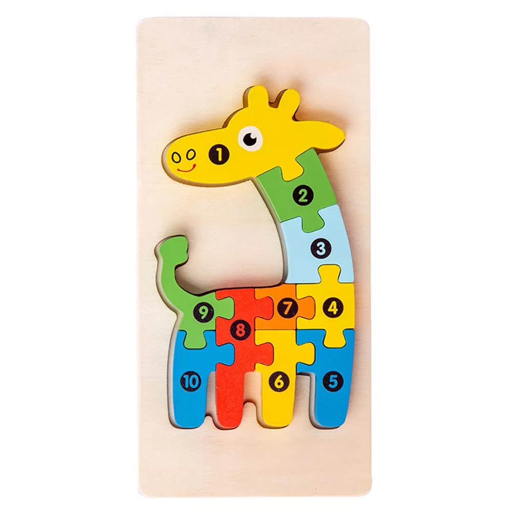Arden Lane Wooden Puzzles (Pack of 4)