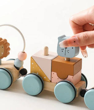 Arden Lane Wooden Baby Dragging Car