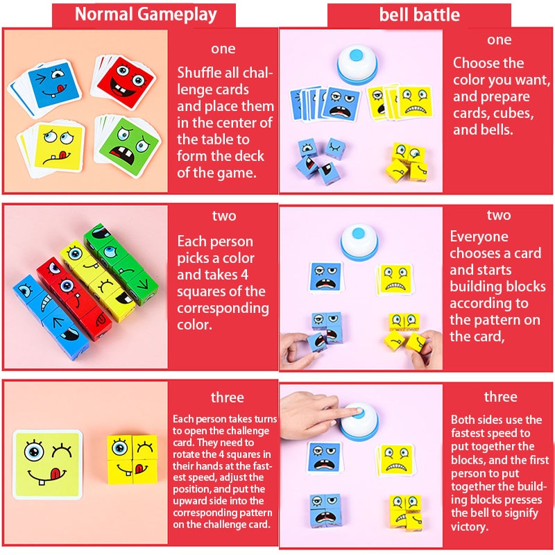 Arden Lane Wooden Cube Face Changing Building Blocks