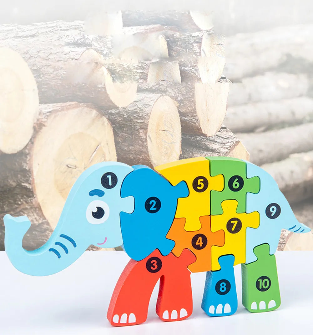 Arden Lane Wooden Puzzles (Pack of 4)