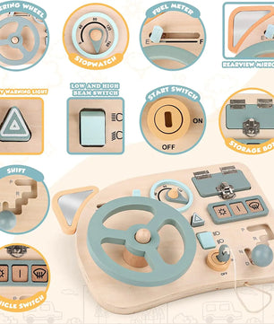 Arden Lane Steering Wheel Busy Board