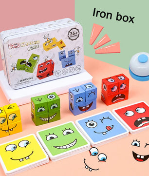 Arden Lane Wooden Cube Face Changing Building Blocks