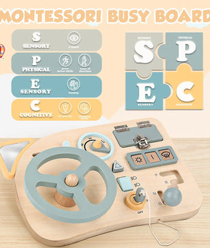 Arden Lane Steering Wheel Busy Board