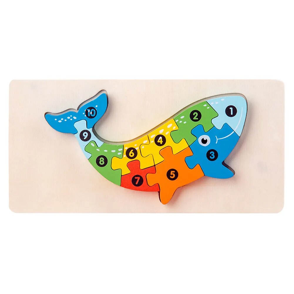 Arden Lane Wooden Puzzles (Pack of 4)