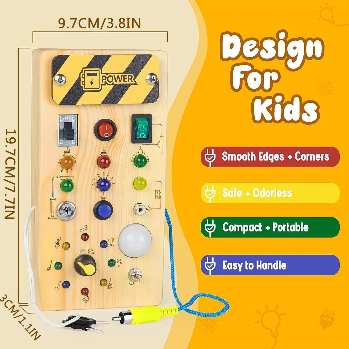Arden Lane Switch Board Sensory Toy