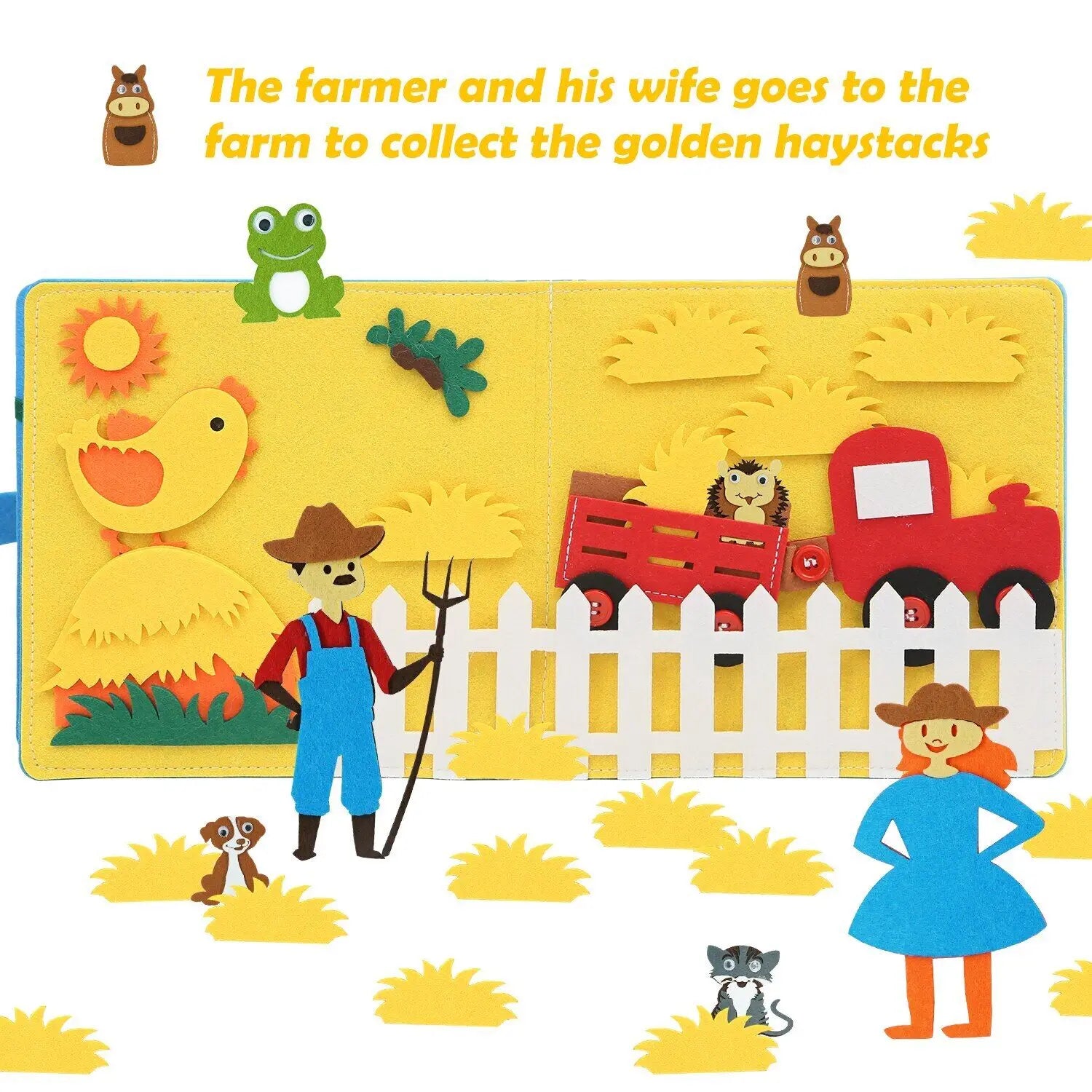 Arden Lane Farm Animals Busy Board