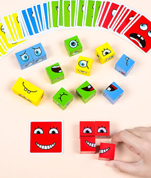 Arden Lane Wooden Cube Face Changing Building Blocks