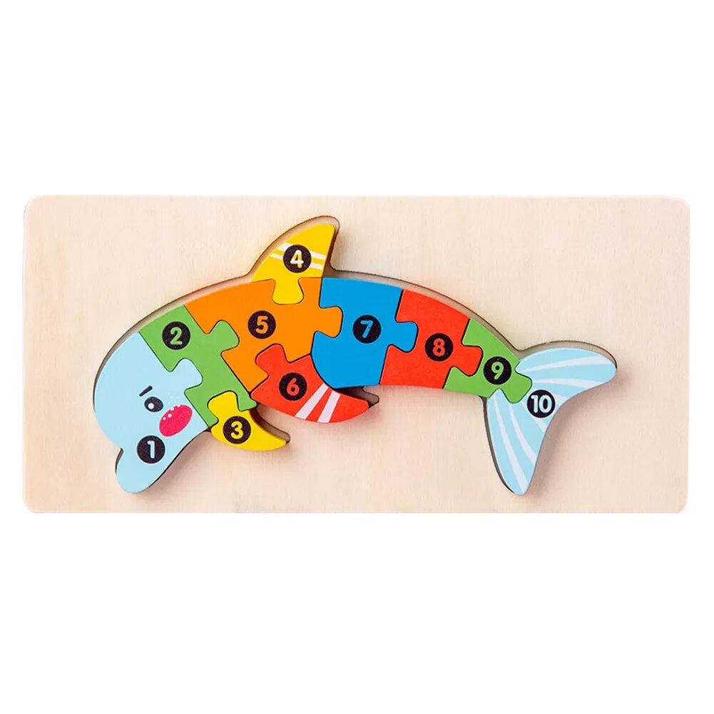 Arden Lane Wooden Puzzles (Pack of 4)