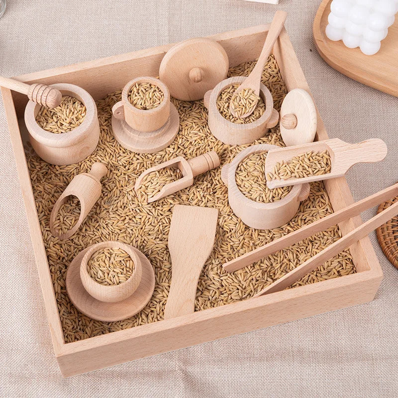 Arden Lane Sensory Simulated Kitchen Pretend Play Set