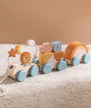 Arden Lane Wooden Baby Dragging Car