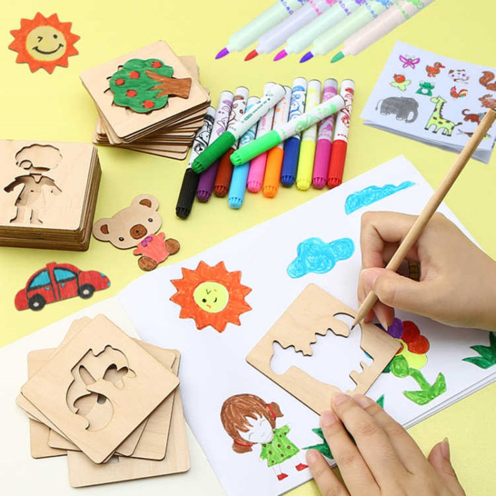 Arden Lane DIY Drawing Templates (20 Pcs)