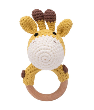 Crochet Baby Teether And Rattle
