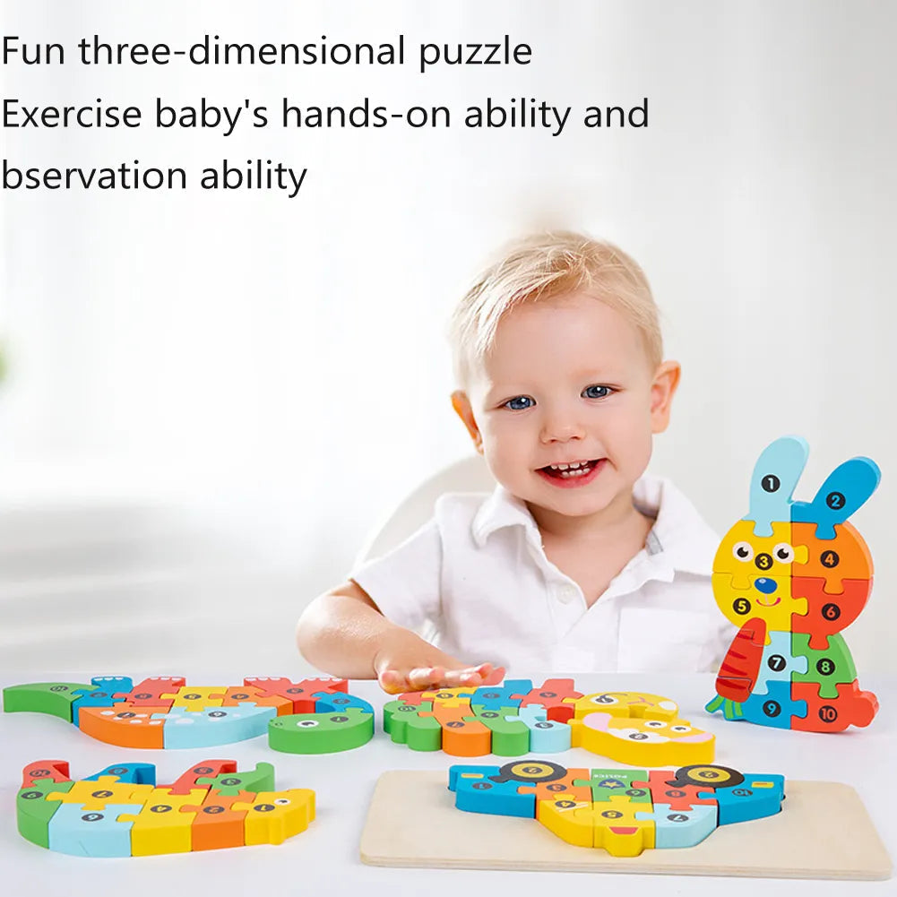 Arden Lane Wooden Puzzles (Pack of 4)