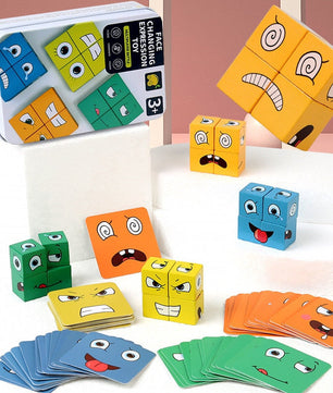 Arden Lane Wooden Cube Face Changing Building Blocks