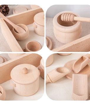 Arden Lane Sensory Simulated Kitchen Pretend Play Set