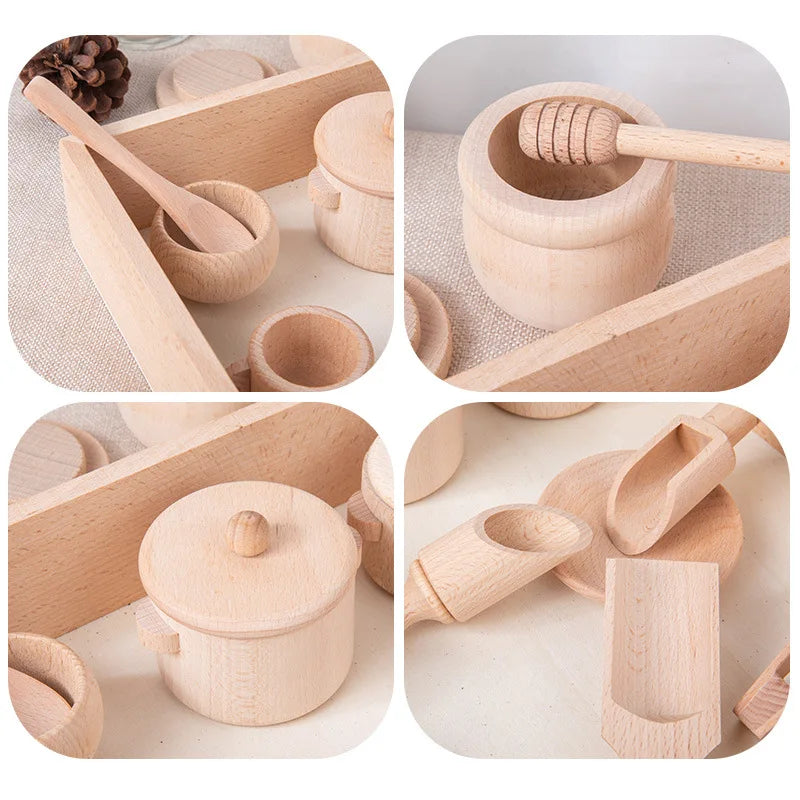 Arden Lane Sensory Simulated Kitchen Pretend Play Set
