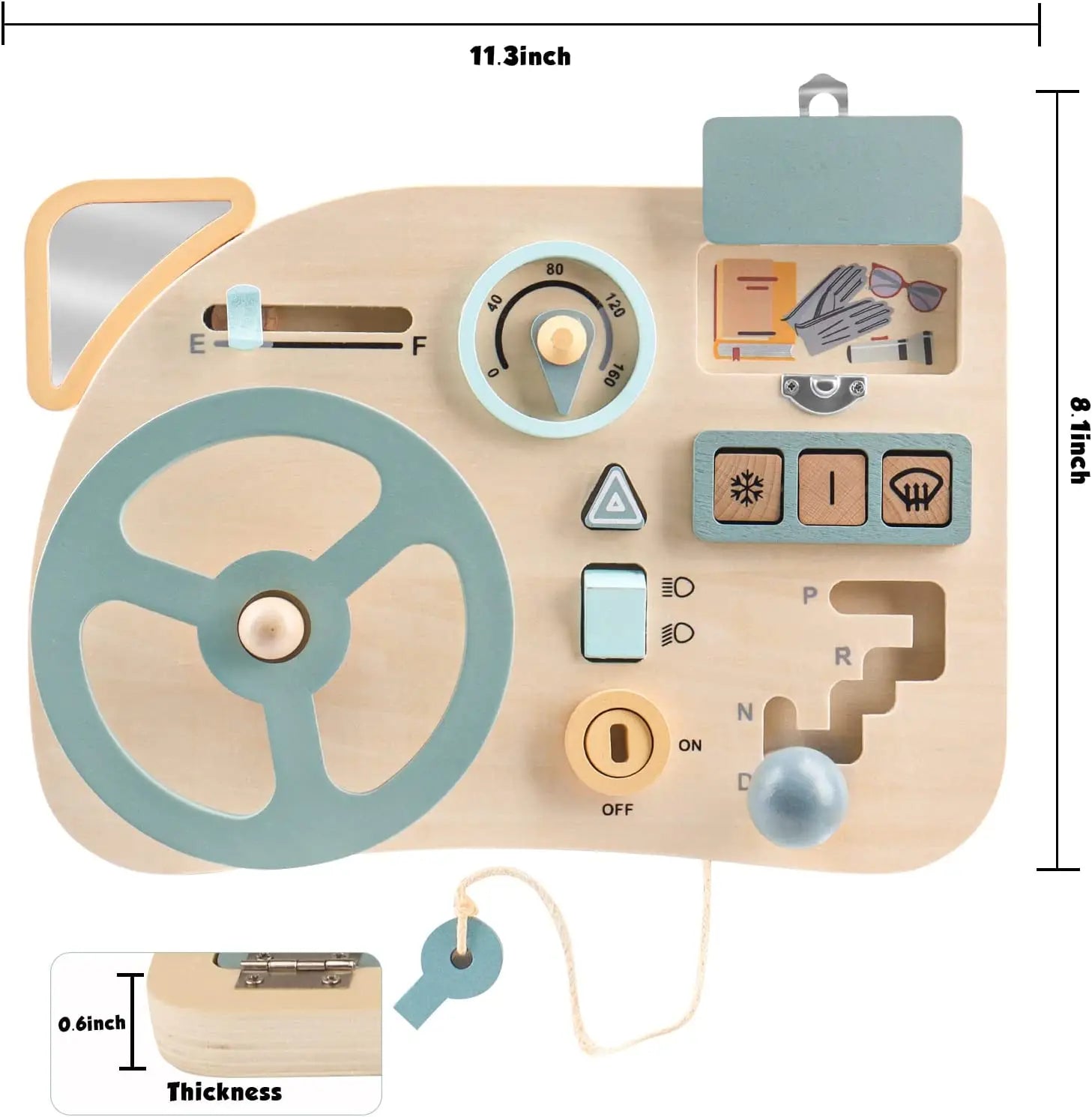 Arden Lane Steering Wheel Busy Board