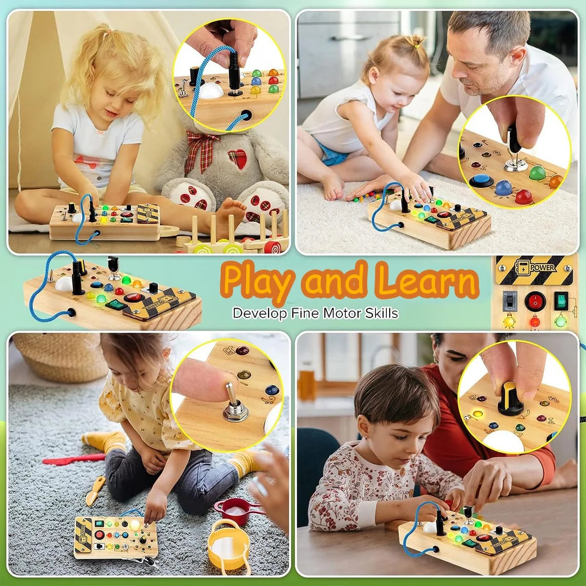 Arden Lane Switch Board Sensory Toy