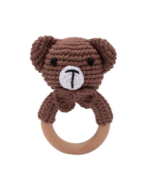 Crochet Baby Teether And Rattle